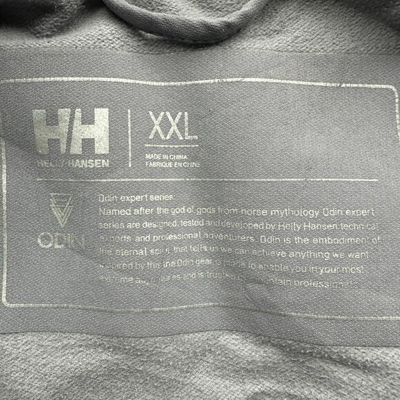 Helly Hanson Odin Expert Series Softshell Full Zip Gray Jacket Mens XXL Logo - Picture 2 of 16